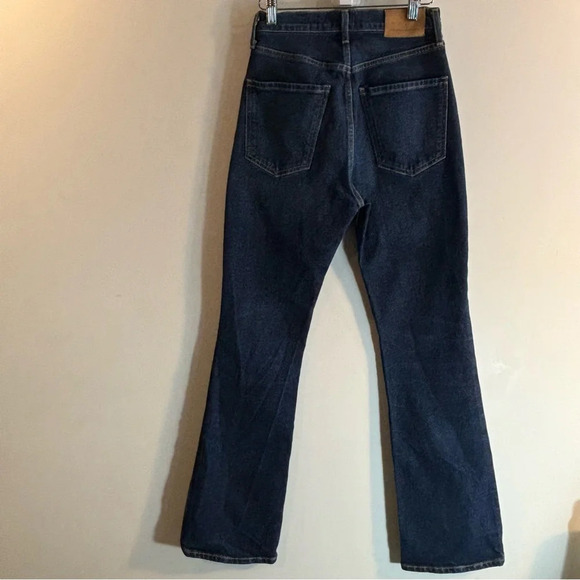 CITIZENS OF HUMANITY Sz 25 Jeans Libby Flare Button Fly Mid-Wash High Rise Denim - Picture 8 of 13